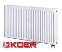 Панельный стальной радиатор KOER тип 22 500х1200 нижнее подключение