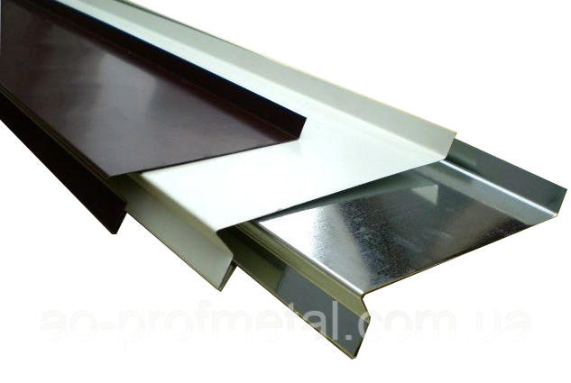 Виливи на вікно з поцинкованого листа з полімерним покриттям., фото 1