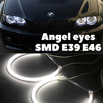 Ангельські оченята BMW (БМВ) кільця бмв SMD E30 E39 E46, фото 3