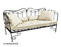 Кованый диван 5( подушки заказывать отдельно)