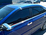 Дефлектори вікон (вітровики) Toyota Camry v55 2015-2017 (Американка), фото 3
