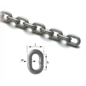 ЯКІРНА ЛАНЦЮГ ГАЛЬВАНІЗОВАНА