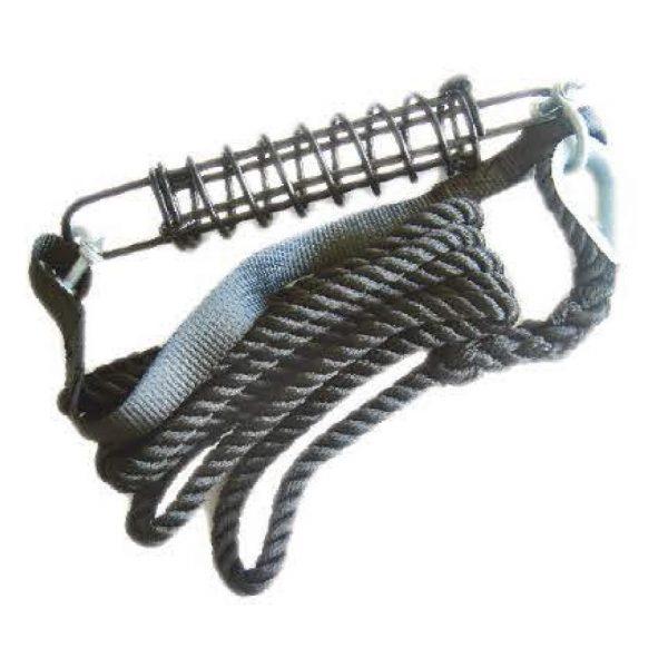 ШВАРТОВОЧНАЯ МОТУЗКА З МЕТАЛЕВИМ АМОРТИЗАТОРОМ 12Х3ММ 7571203, фото 1