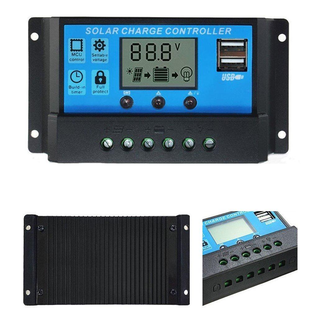 Контролер заряду для сонячних батарей PWM 40А