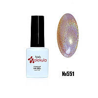 Гель-лак Holographic Nails Molekula №551, 6ml