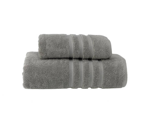 Лазневий рушник Soft cotton BOHEME 85х150 сірий, 85*150, фото 1