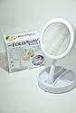 Складне дзеркало для макіяжу з Led підсвічуванням My Fold Away Mirror, фото 3