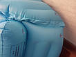 Дитяча Надувна Ванночка INTIME BABY Вініл + Кишеня/Утримувач, синя (справжні фото), фото 5