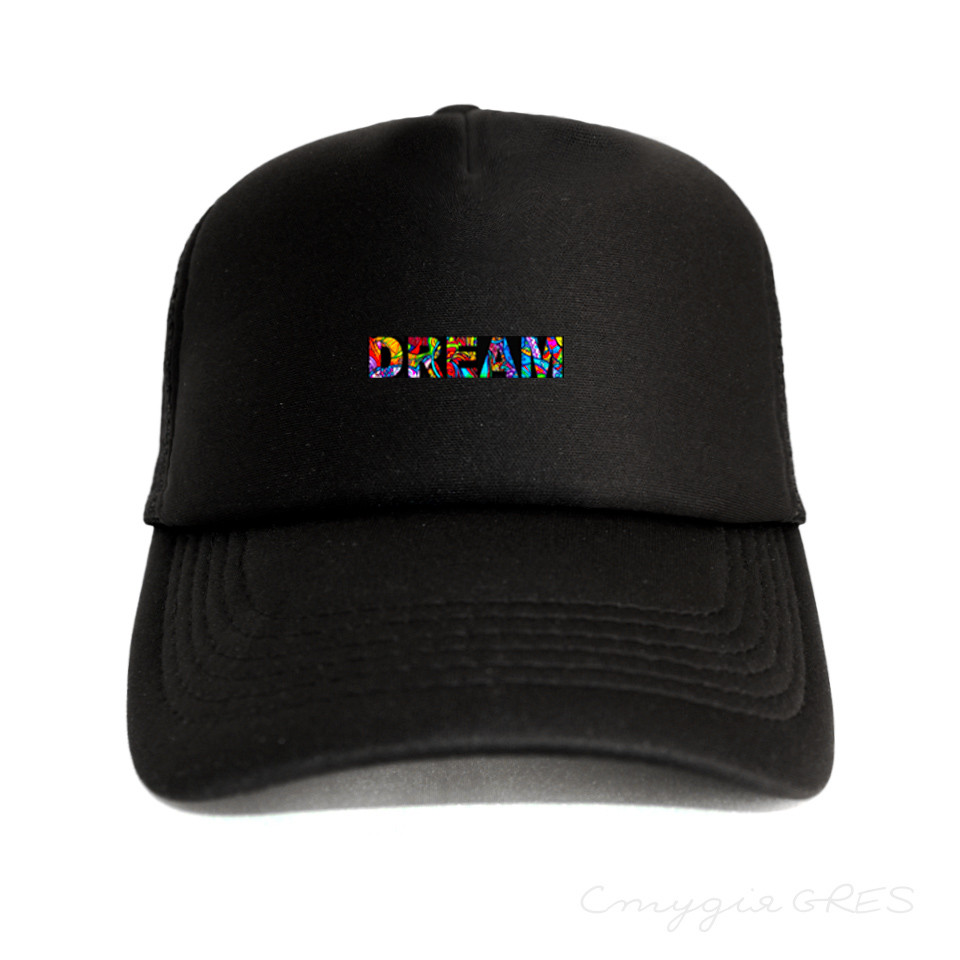 Кепка тракер DREAM чорно кольору