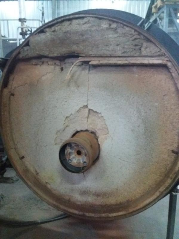 Футерівка дверей на жаротрубні котли