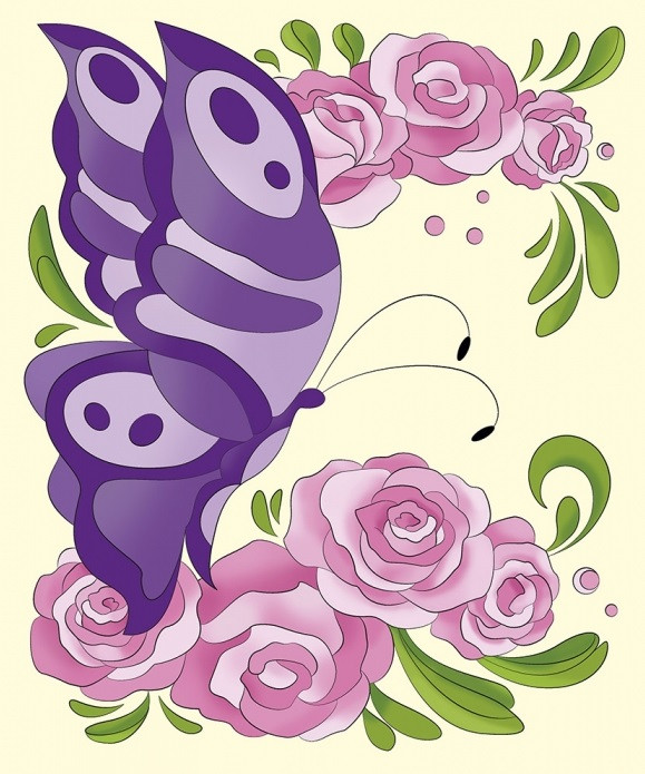 Розмальовка для дівчинки 8 років