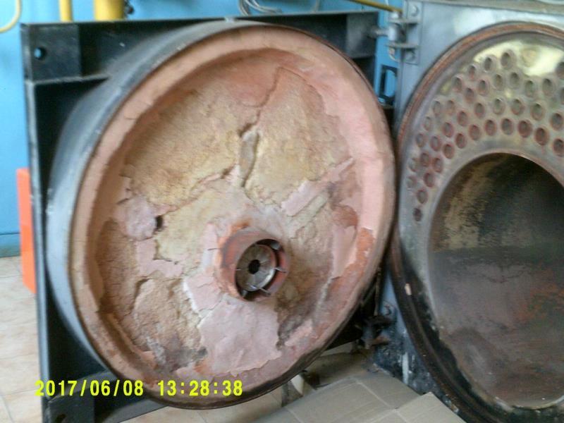 Футерівка дверей котла Колві