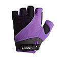 Велорукавички жіночі PowerPlay 5281 D Фіолетові XS, фото 2