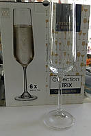 Келихи для шампанського Collektion Striks 6 шт.