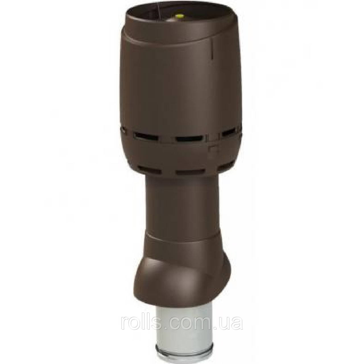 Вентиляційний вихід DN125 термоізольований з ковпаком, 125/И3/500 FLOW Коричневий RAL8019, 500, фото 1