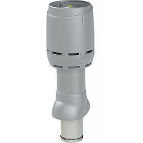 Вентиляційний вихід DN125 термоізольований з ковпаком, 125/И3/500 FLOW Світло-сірий, 500