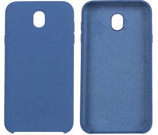 Чохол Silicone Case для Samsung Galaxy J7 J730 синій (самсунг галаксі джей 7)