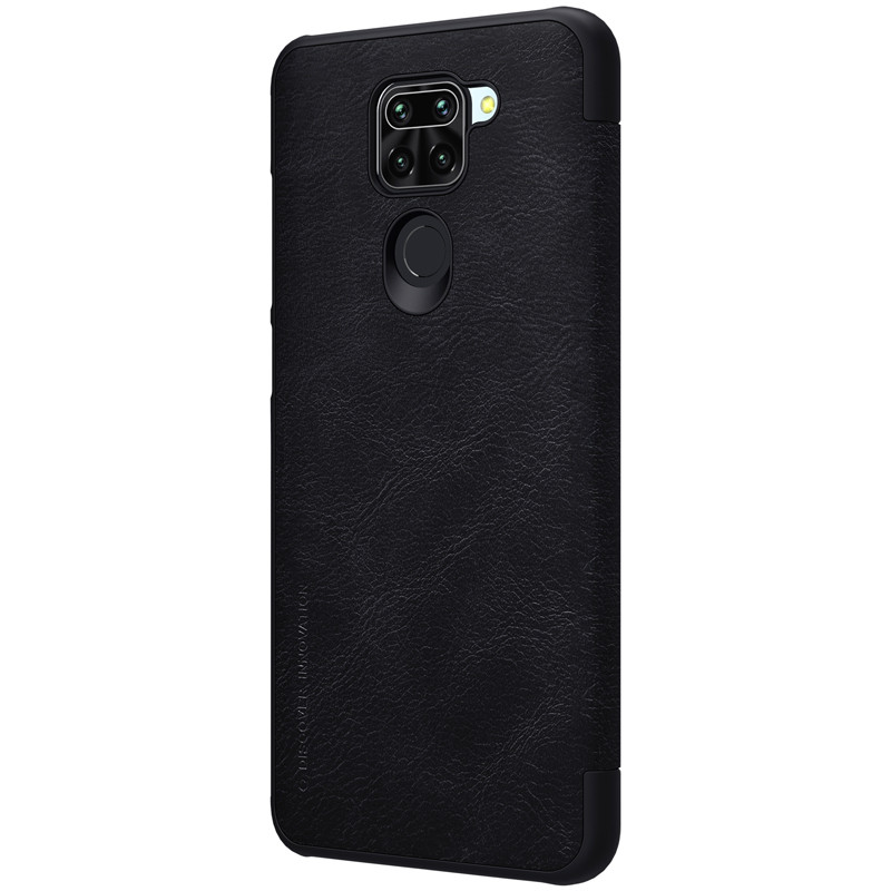 Nillkin Xiaomi Redmi Note 9 / 10X 4G Qin leather Black case Чохол Книжка, фото 1
