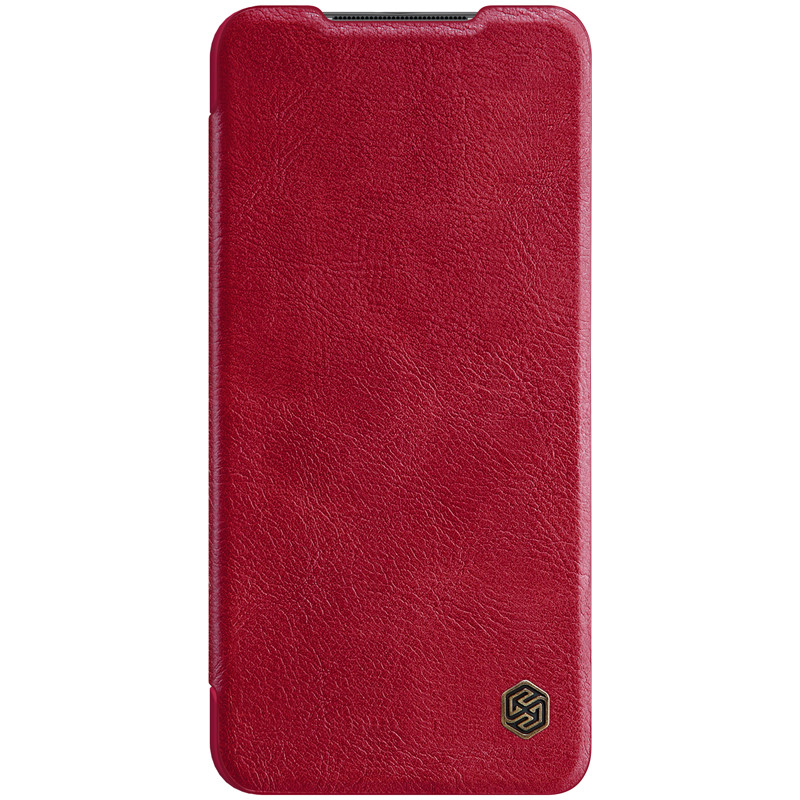 Nillkin Xiaomi Redmi Note 9 / 10X 4G Qin Red leather case Чохол Книжка, фото 1