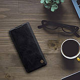 Nillkin Xiaomi Mi Note 10 Lite Qin leather Black case Чохол Книжка, фото 6