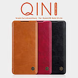 Nillkin Xiaomi Mi Note 10 Lite Qin leather Black case Чохол Книжка, фото 7