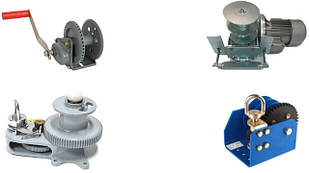 Лебідки для систем поїння та годування