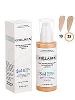 Зволожуючий тональний крем з колагеном Enough Collagen 3 in 1 Whitening Moisture Foundation №21, фото 4