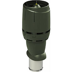 160/ИЗ/500 FLOW Вентиляційний вихід ізольований з ковпаком FLOW P-160 500, Зелений