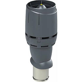 160/ИЗ/500 FLOW Вентиляційний вихід ізольований з ковпаком FLOW P-160 500, Сірий