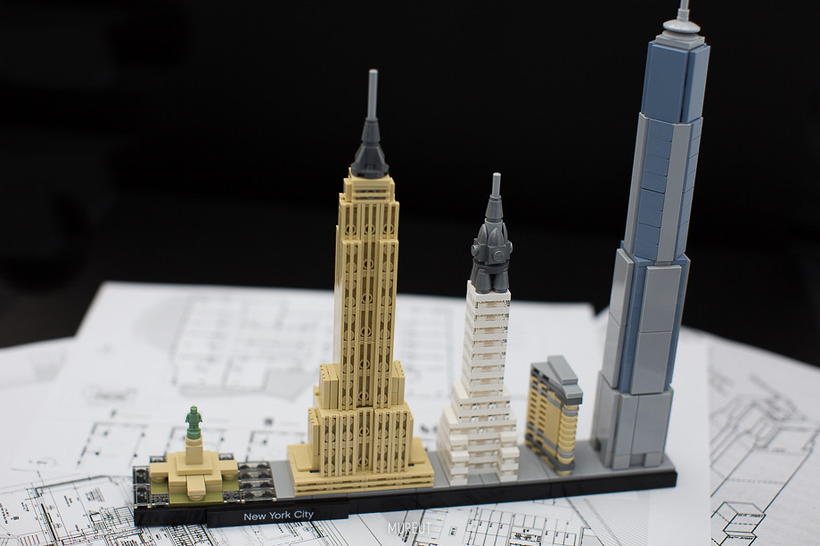 Купить ЛЕГО АРХИТЕКТУРА LEGO Architecturе Нью-Йорк [21028-](598 деталей ...