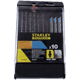 Набір пиляльних полотен для електролобзика STANLEY 10 шт. хвостовик Т