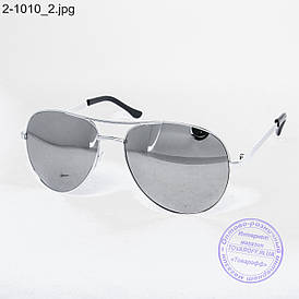 Сонцезахисні окуляри Оптом Авіатор дзеркальні - 2-1010