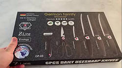 Набір ножів 6 предметів German Family GF-05