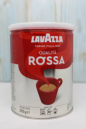 Кава мелена Lavazza Rossa 250 г ж/б