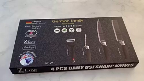 Набір ножів 4 предмети German Family GF-09