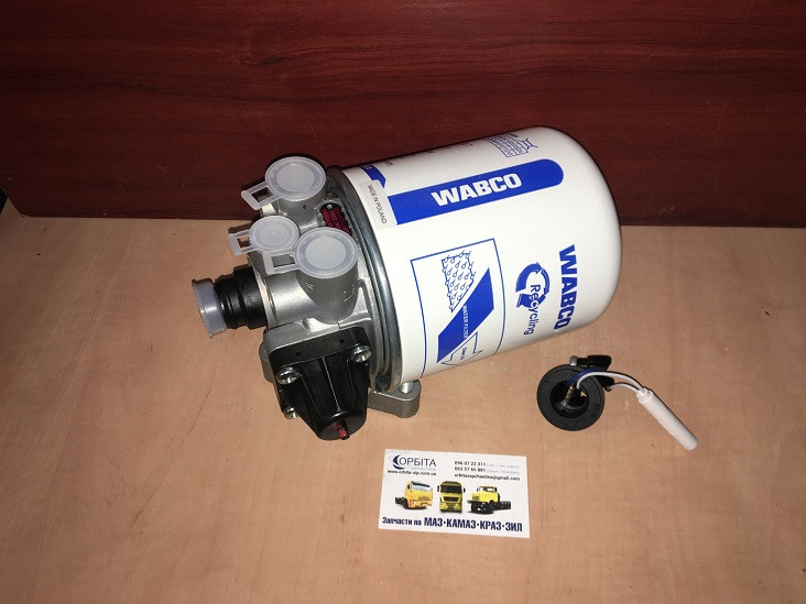 4324101137 Осушувач повітря МАЗ КАМАЗ ЄВРО, MAN F2000, L2000, TGA, TGL (пр. Wabco), фото 1