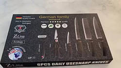 Набір ножів 6 предметів German Family GF-11