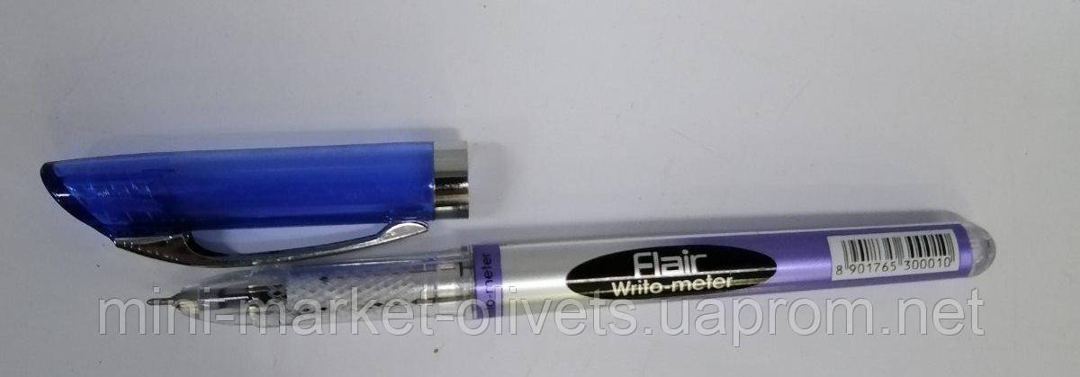 Ручка шариковая 10 км синяя флаер Flair Writometer - фото 1 - id-p97137039