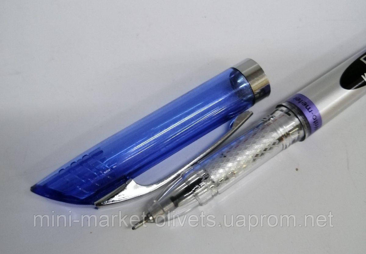 Ручка шариковая 10 км синяя флаер Flair Writometer - фото 3 - id-p97137039