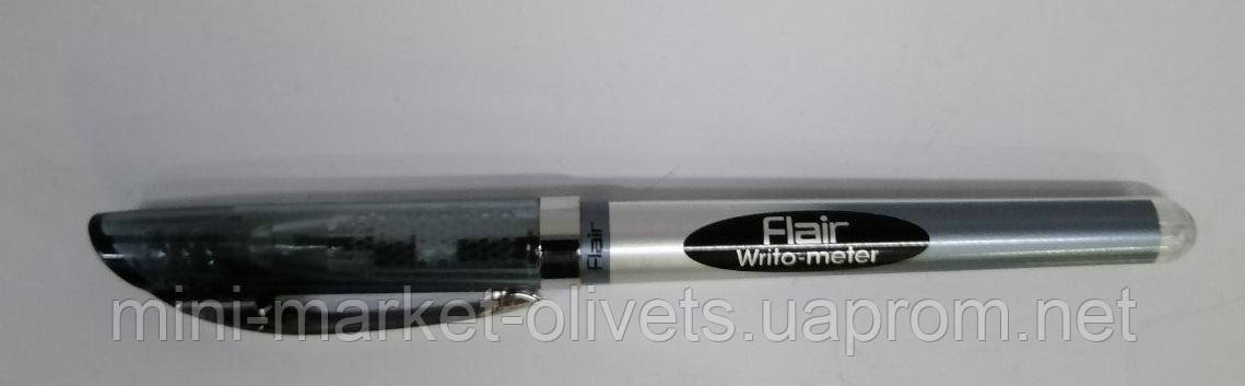 Ручка шариковая 10 км черная флаер Flair Writometer - фото 4 - id-p386310077