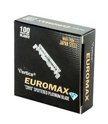 Леза для небезпечних бритв (шавет) Euromax половинки 100 шт.