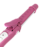 Плойка-утюжок Kemei GB-KM 987 3 в 1 Рожева, фото 2