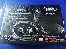 Автомобільна акустика BOSCHMANN BM AUDIO WJ1-S99V4 6x9 500W 4х смугова, фото 3