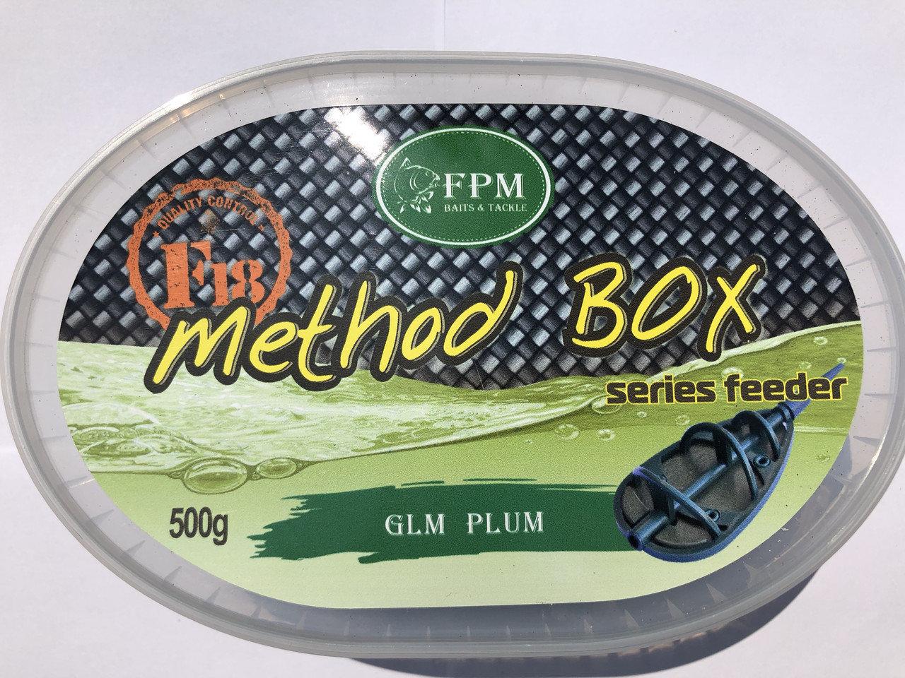 Method box FPM F18 Micro Pellets 500г + Aroma 50мл Krill Кріль