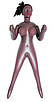 Надувна лялька "ALECIA 3D" з вставкою з кібершкіри і вибростимуляцией і АУДІО-СЕКС функція, фото 6
