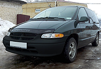 Дефлектор капота (мухобойка) Dodge Caravan III 1995-2001