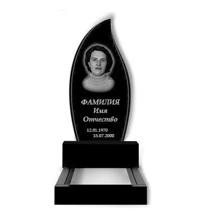 Пам'ятник на могилу із граніту (100*50*5) Р-35