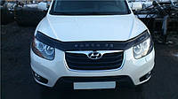 Дефлектор капота (мухобойка) Hyundai Santa Fe 2006-2012