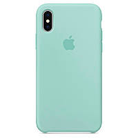 Чохол Silicone Case для iPhone Xs Max Marina Green