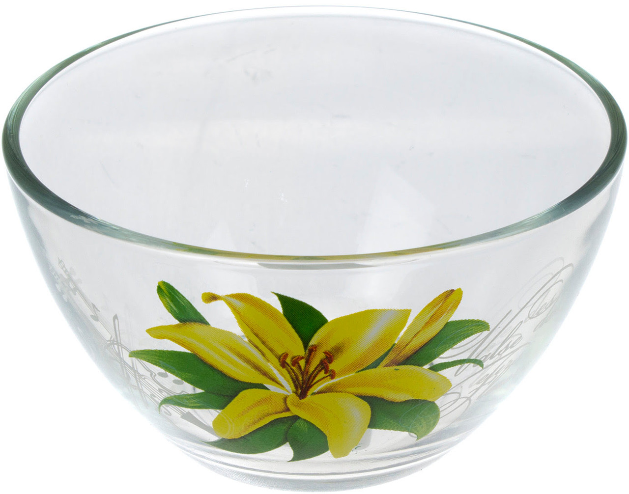 Салатник скло "Valse des fleurs" 11см №2743/Галерея/(36)